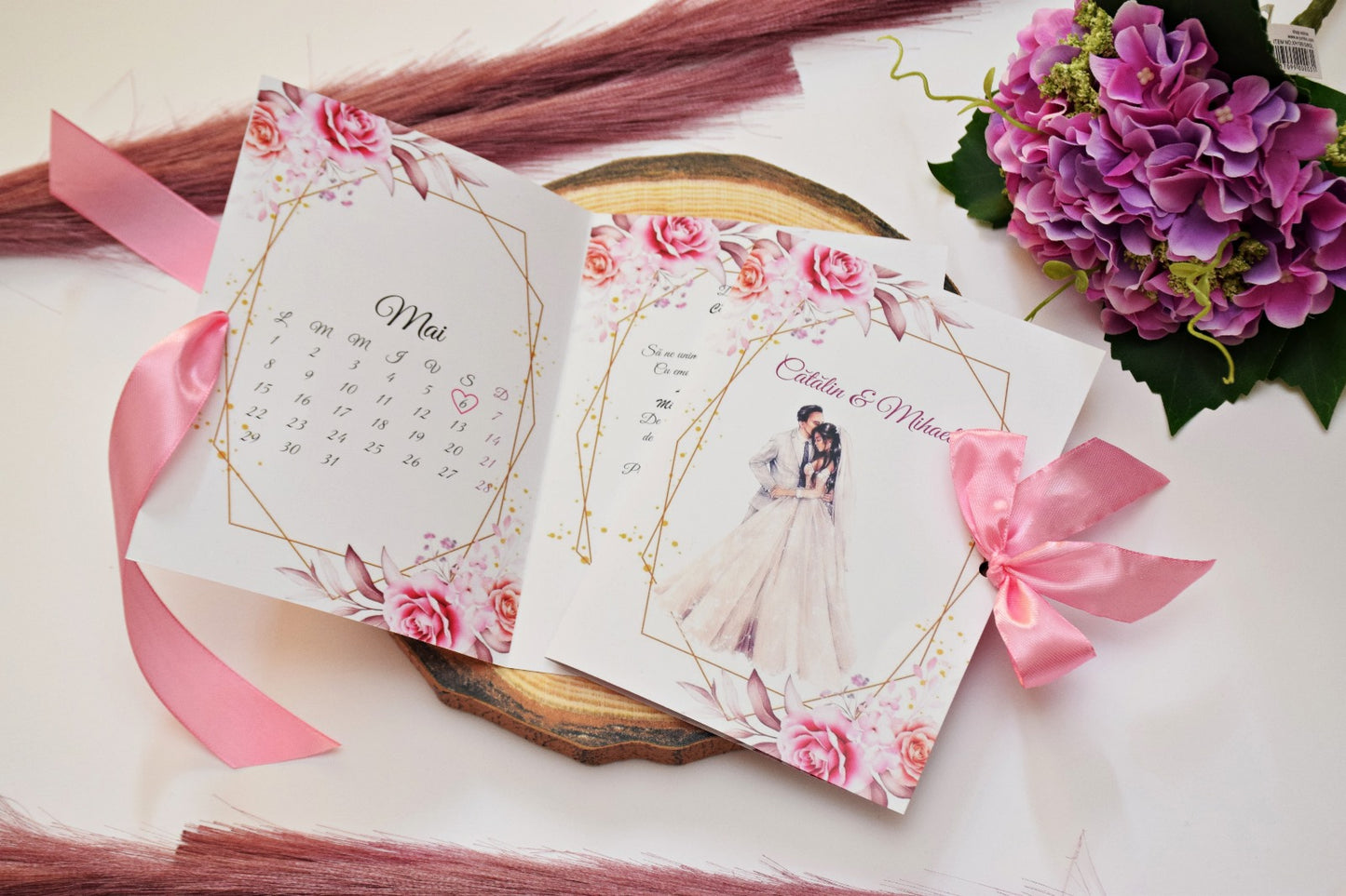 Invitatie Nunta - Model N49