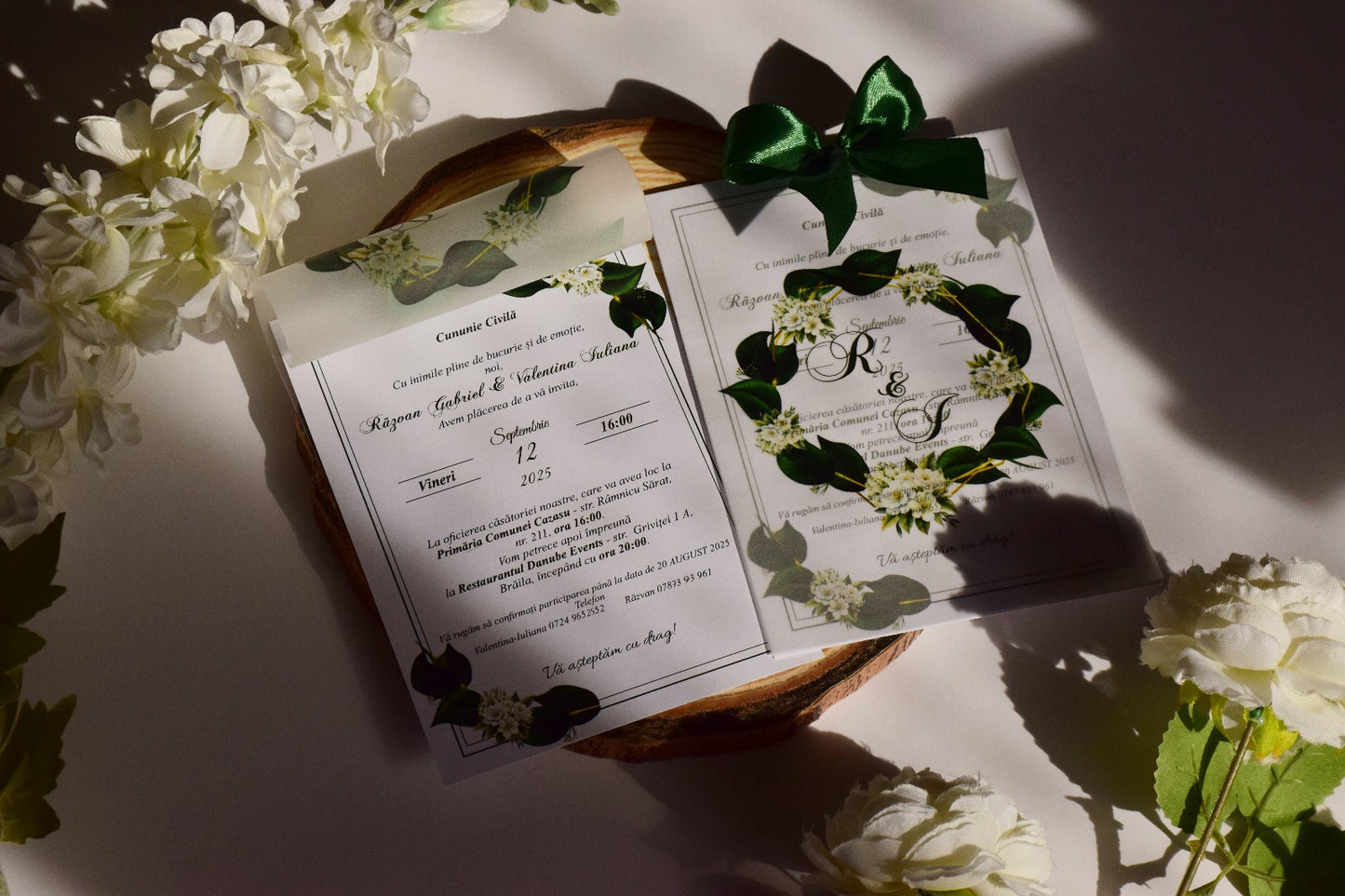 Invitatie Nunta eleganta - Model N127