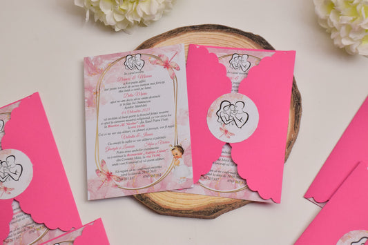 Invitatie Nunta si Botez NB73