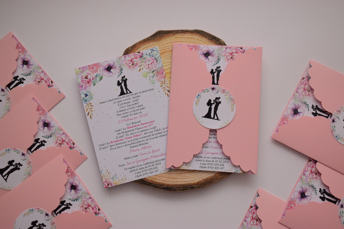 Invitatie Nunta si Botez NB5