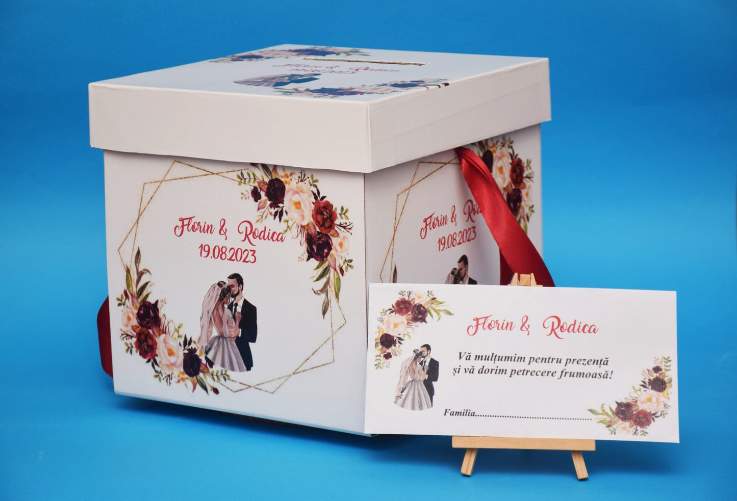 Cutie de Dar personalizata, eleganță și cu tematică unică pentru Evenimentul Tău!