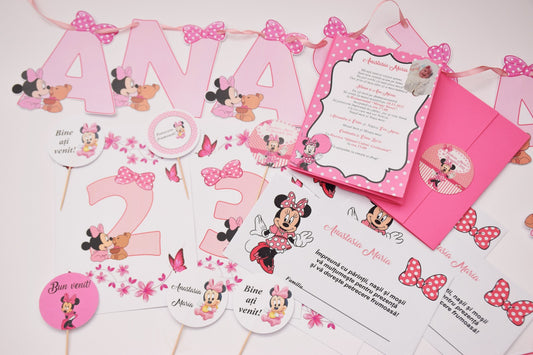Ghirlanda Botez tema Minie - G11