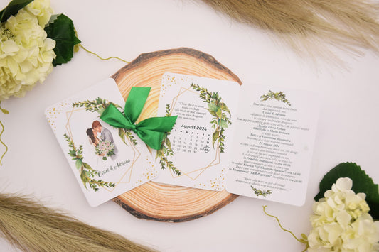 Invitatie Cununie tip Cărticică N171