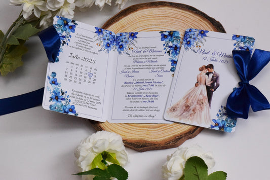 Invitatie Cununie tip Cărticică N173