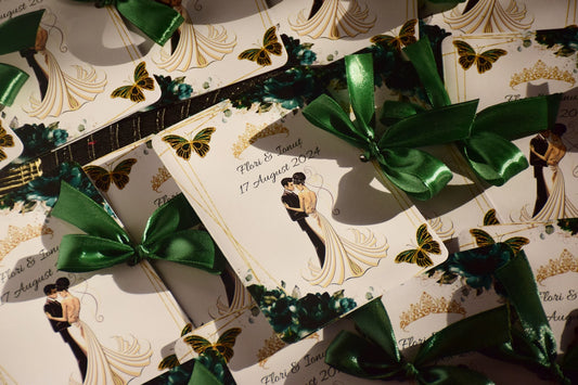 Invitatie Cununie tip Cărticică N175