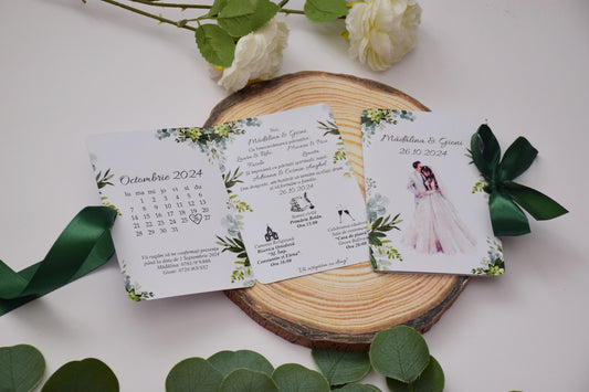 Invitatie Cununie tip Cărticică N176