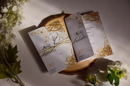 Invitație Nunta Eleganta - Model N19
