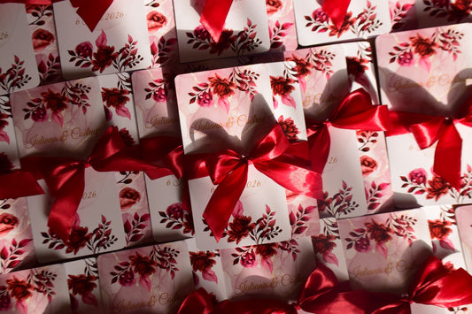 Invitație Nunta cu fundiță - Model N260