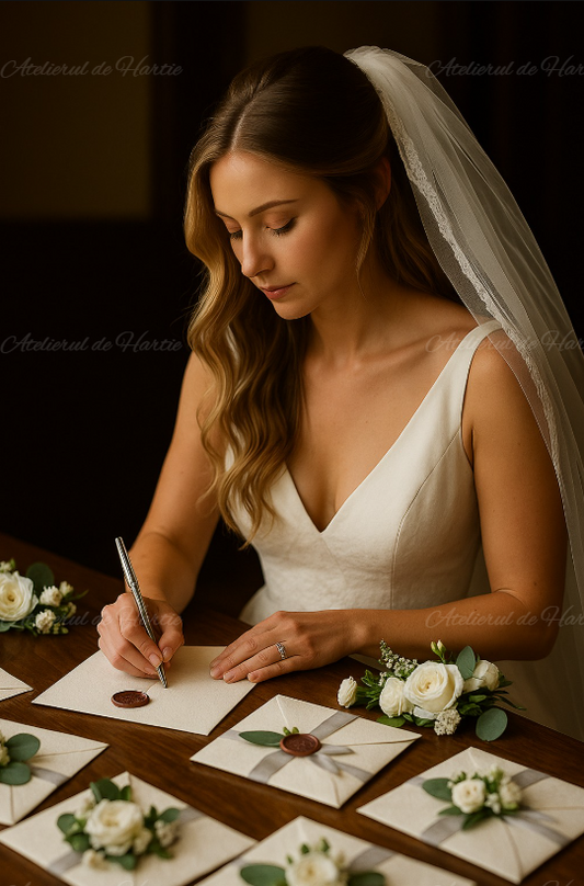 Invitații de nuntă cu flori naturale – modele elegante și personalizate pentru 2026