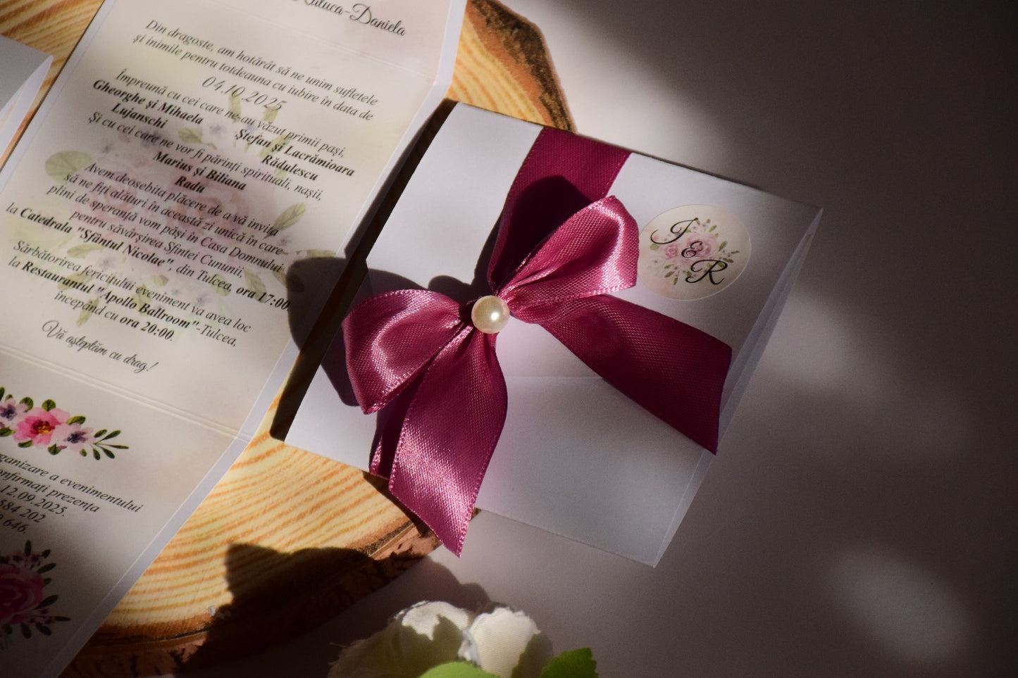 Invitație Nunta cu Perla - Model N169