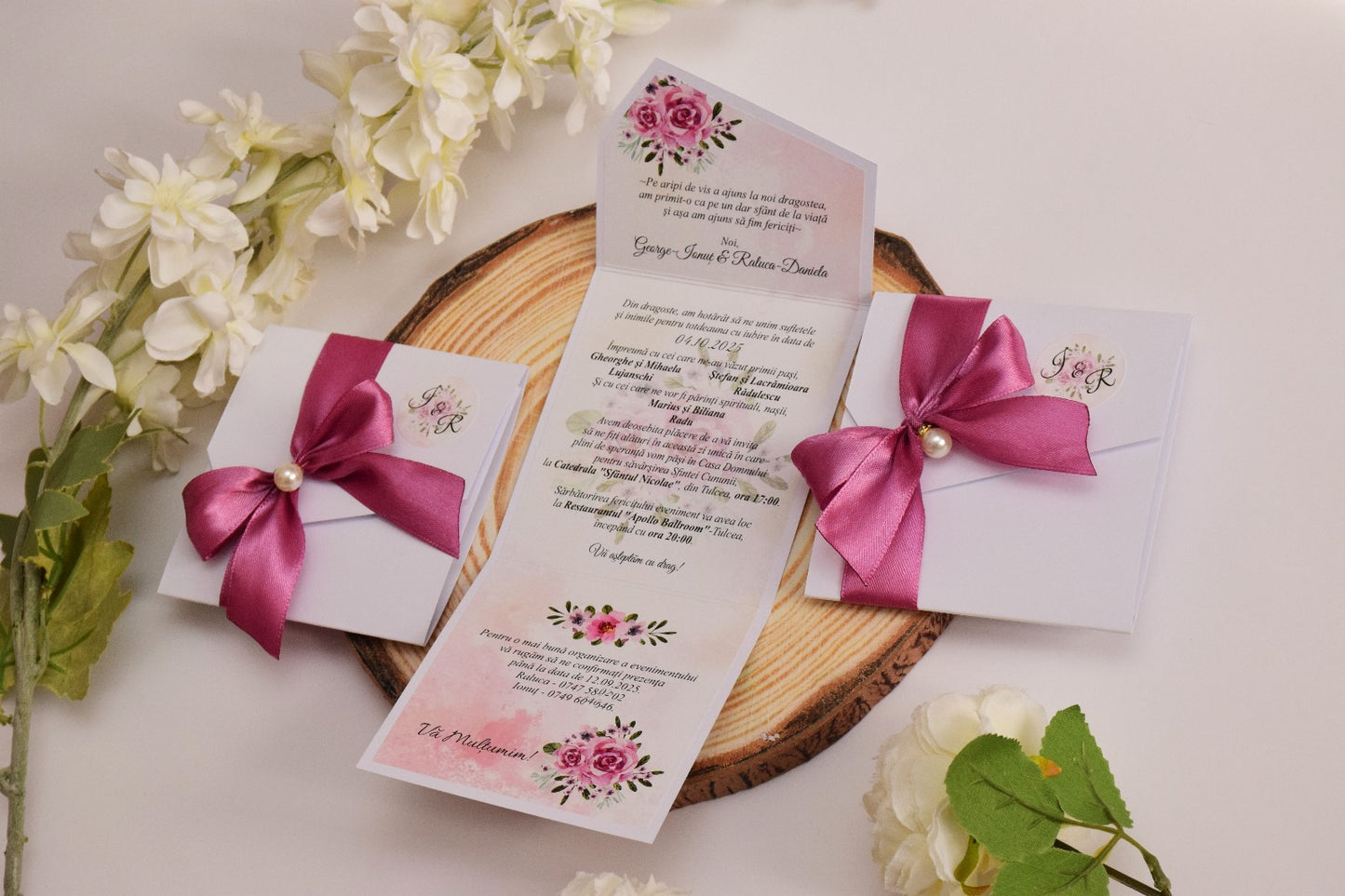 Invitație Nunta cu Perla - Model N169