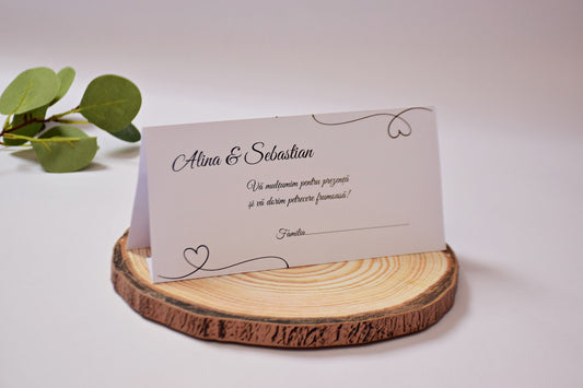 Plic de bani personalizat pentru Nunta - Model P31