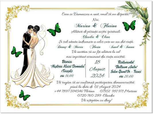 Invitatie Digitala Nunta