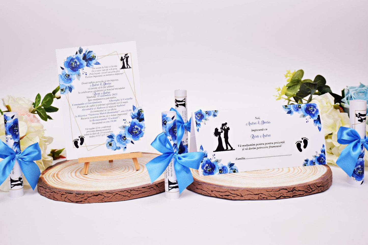 Invitatie Nunta si Botez NB16