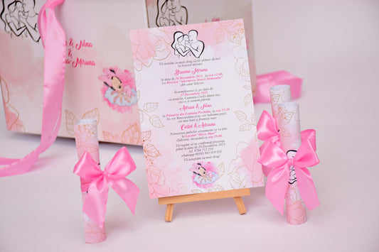 Invitatie Nunta si Botez NB2