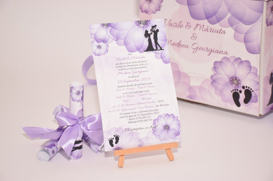 Invitatie Nunta si Botez NB7