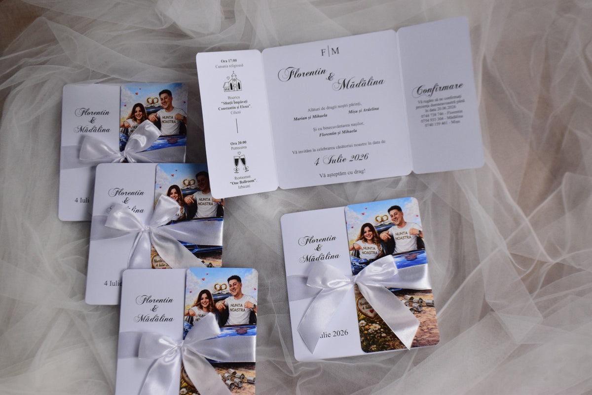 Invitație Nunta cu Poza - Model N271