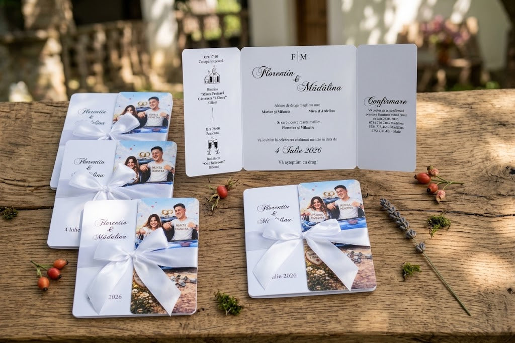 Invitație Nunta cu Poza - Model N271