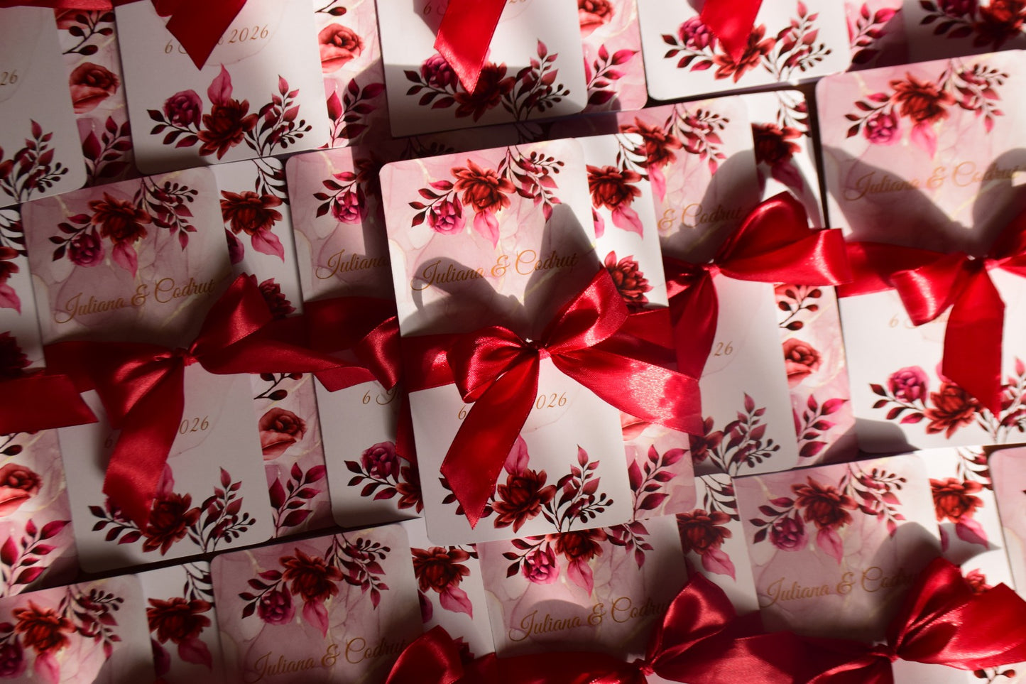 Invitație Nunta cu fundiță - Model N260